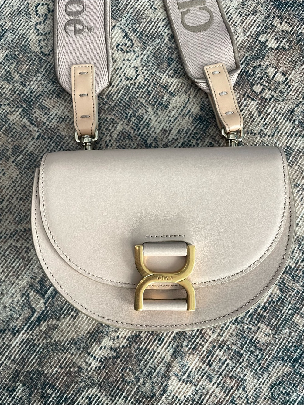 Chloé Marcie Mini Flap Crossbody Bag - Picture 2 of 9
